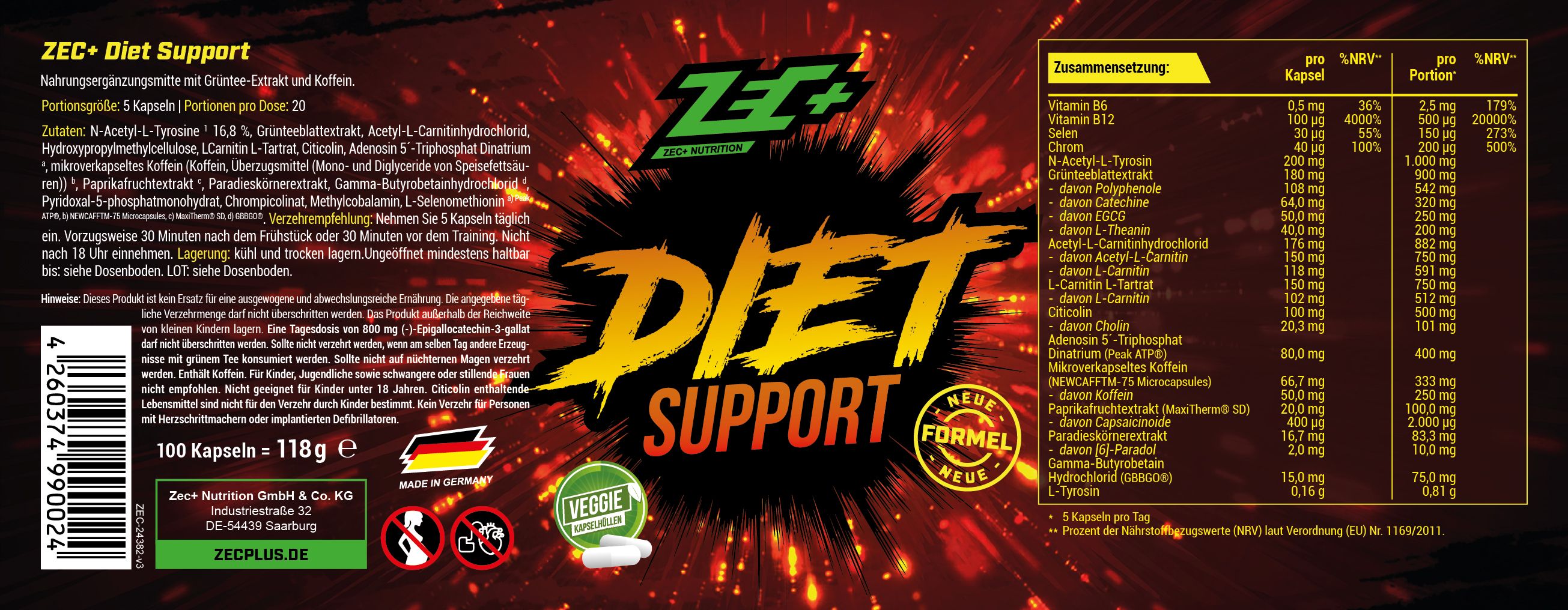 ZEC+ DIET SUPPORT