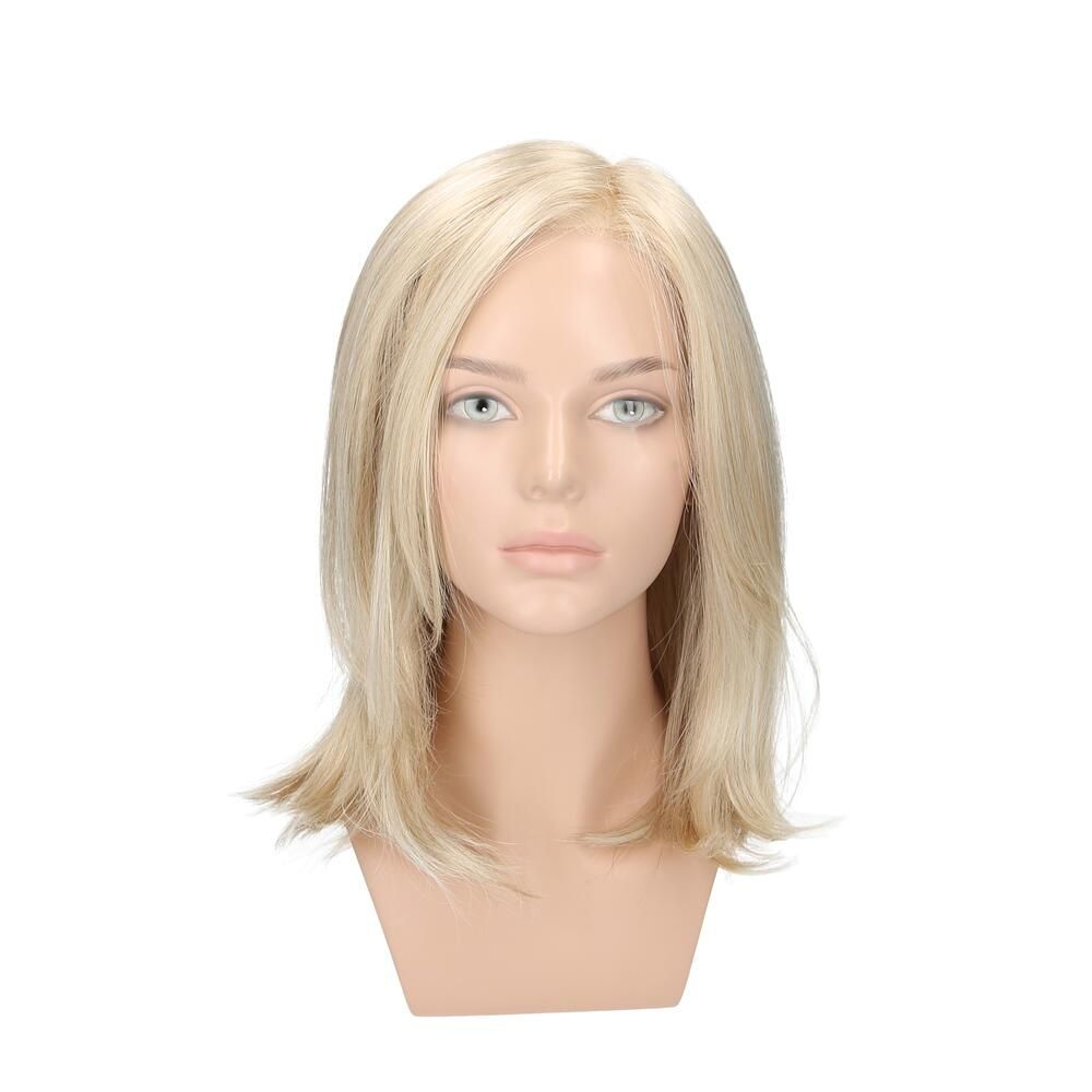 Perücke Malou (große Köpfe) von trendhair in Weiß-/Lichthellblond gesträhnt
