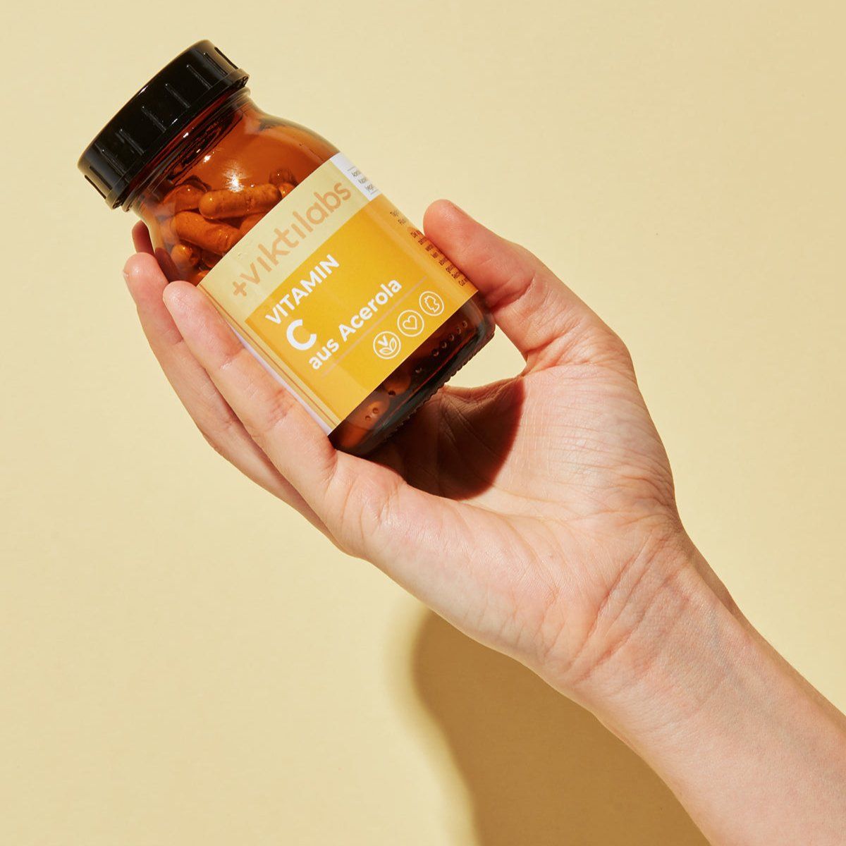 Viktilabs Vitamin C: 100% natürlich aus der Acerolakirsche mit Polyphenolen