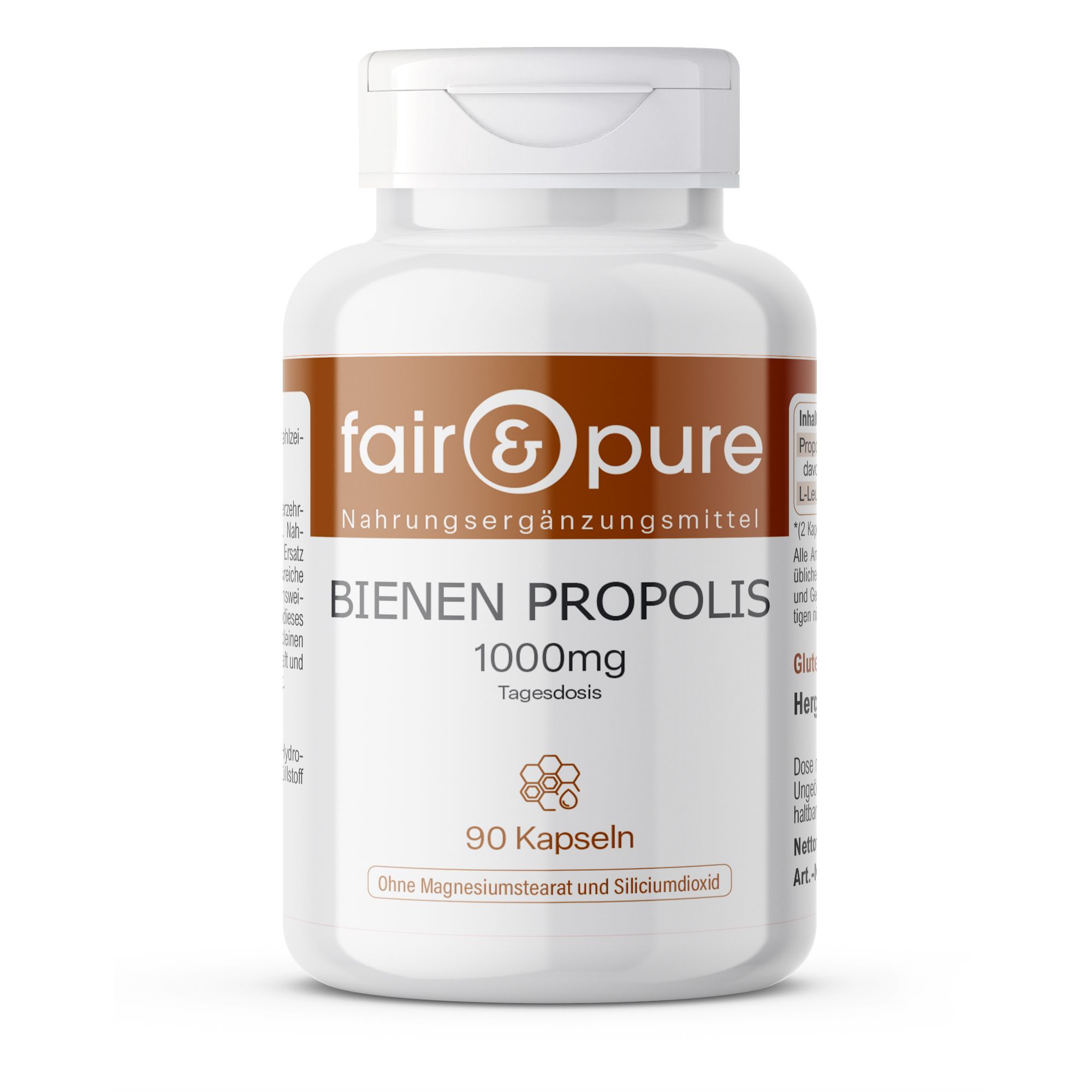 fair - pure | Bienen Propolis 1000mg Tagesdosis 90 St