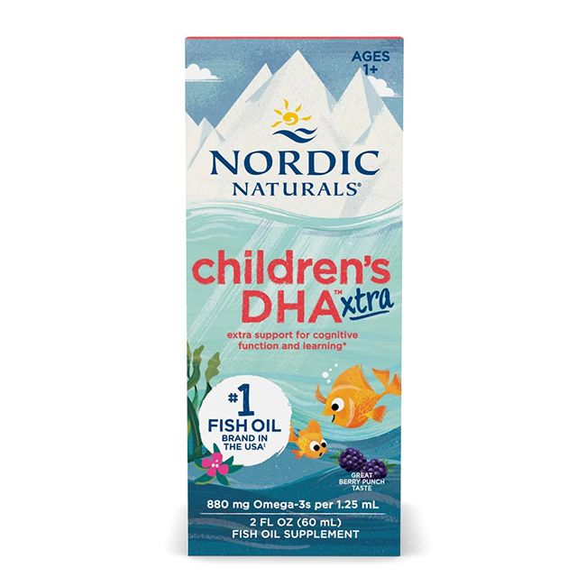 NORDIC NATURALS DHA per bambini Xtra 880 mg 60 ml - Berry Punch