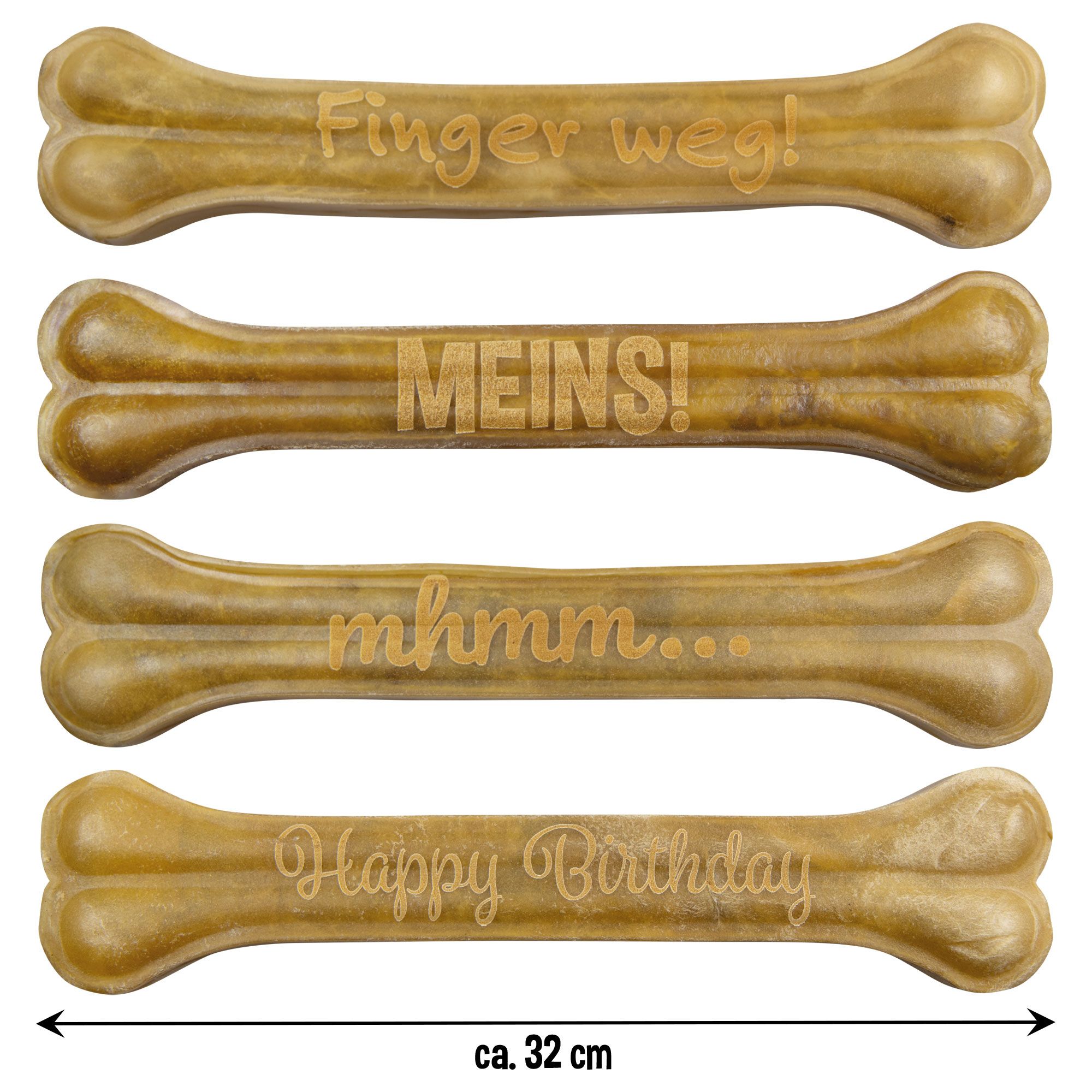 Exklusiv bei Schecker - Kauknochen - personalisiert - mit Gravur - MEINS!