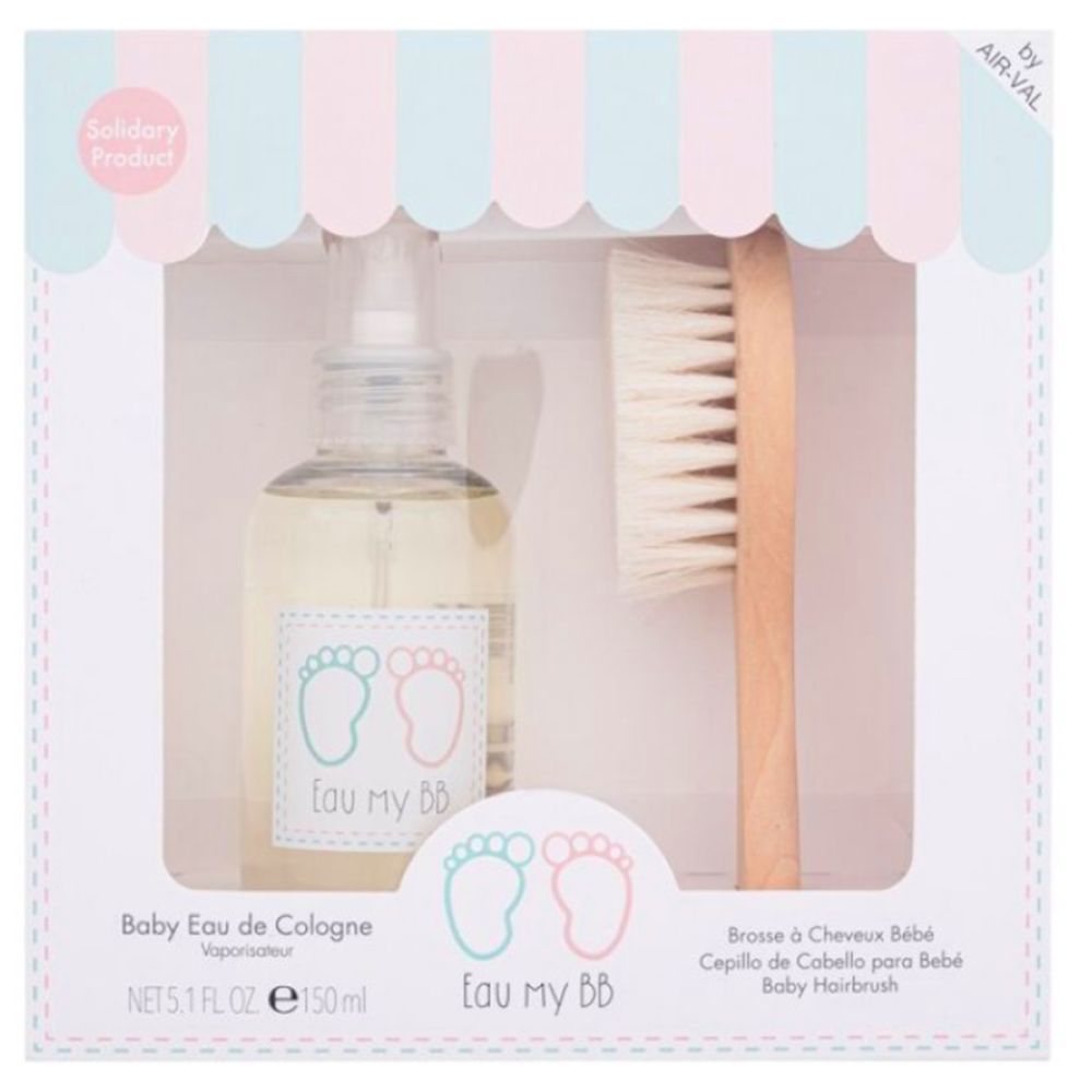 Eau My BB - Eau My Bb Geschenkset - Eau de Cologne 150ml + Haarbürste