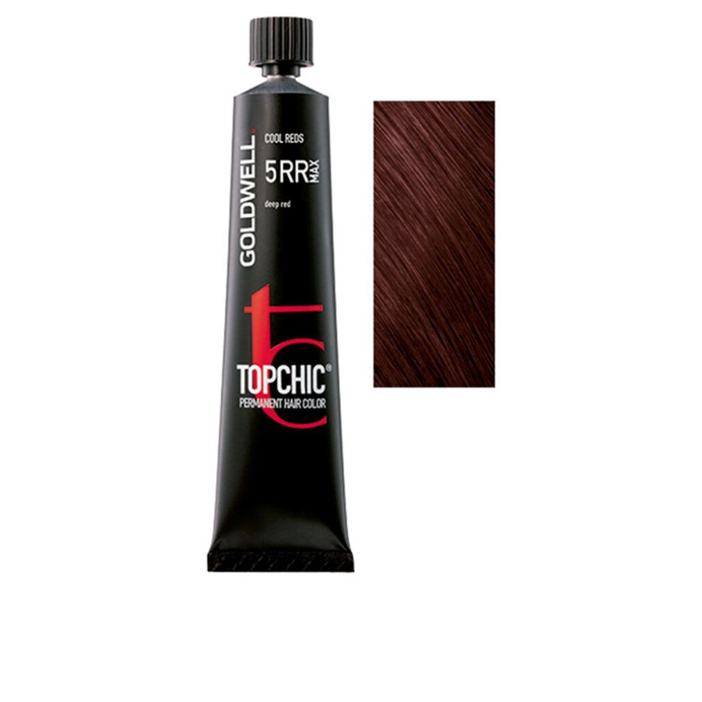 Goldwell Topchic Hair Color Coloration (Tube), 5RR Deep Red