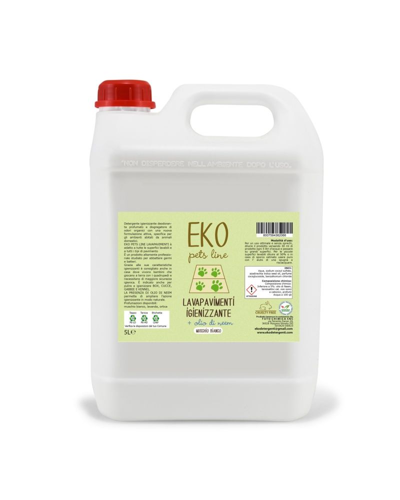 Eko Detergente igienizzante per pavimenti con olio di neem
