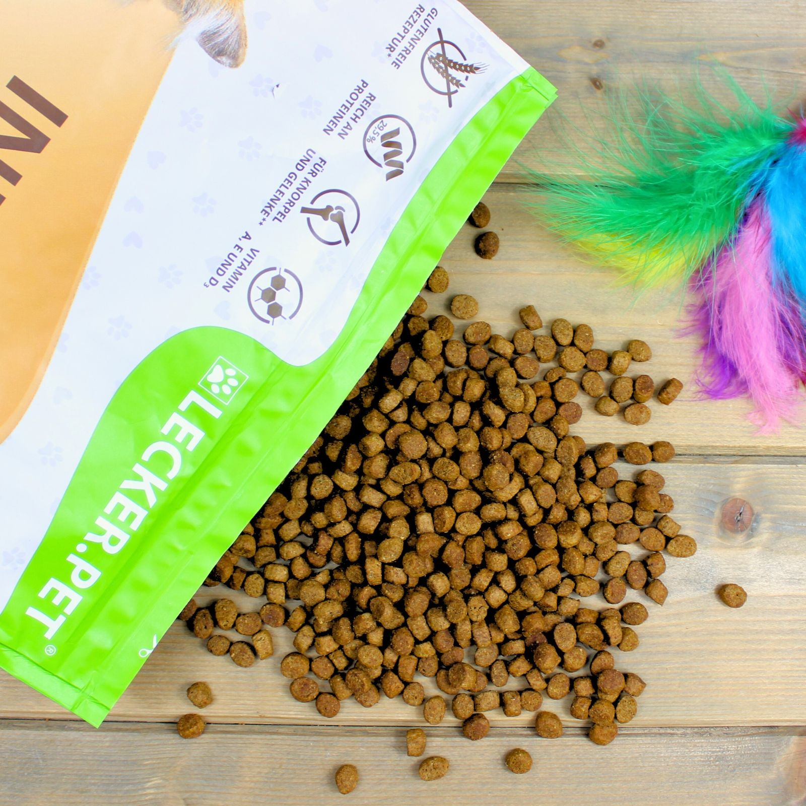 Lecker.Pet® Balu's Indoor Geflügel Katzenfutter Trockenfutter Vollnahrung