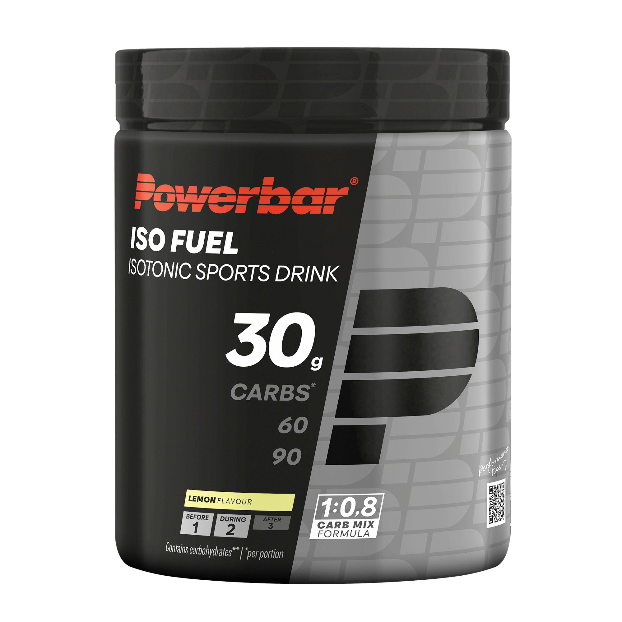 Iso Fuel Isotonic Sports Drink 30 Zitrone 608g Powebar