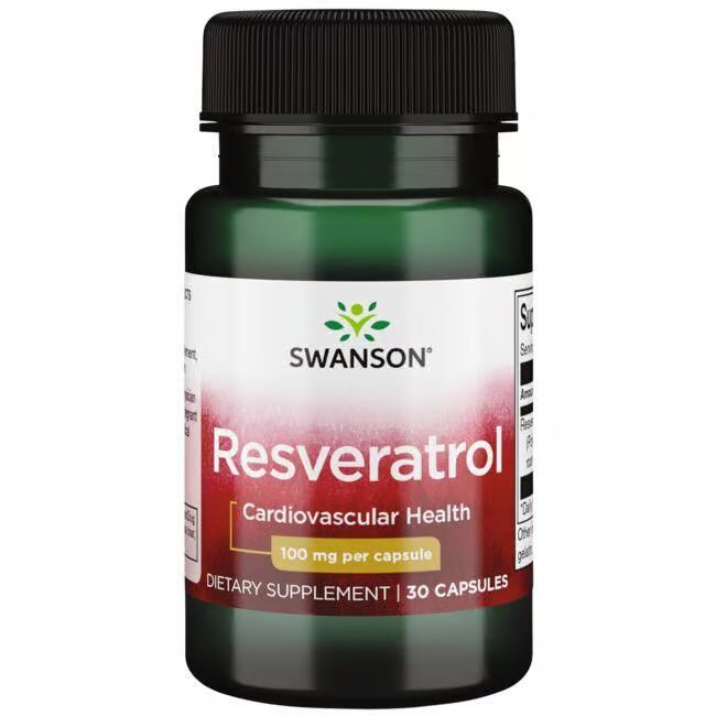 Swanson Resveratrol 100 mg 30 Pc