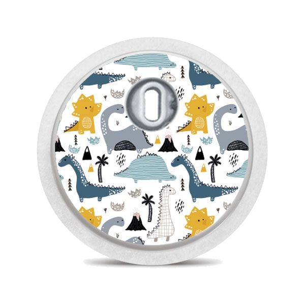 Runder Aufkleber mit Fußball-Design. Mit Loch in der Mitte.