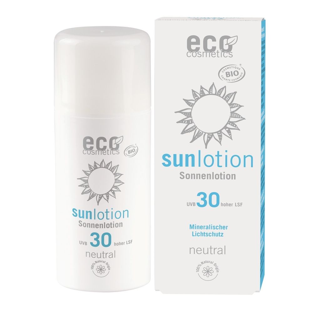 eco cosmetics Sonnenlotion Neutral LSF 30 ohne Parfum 100ml