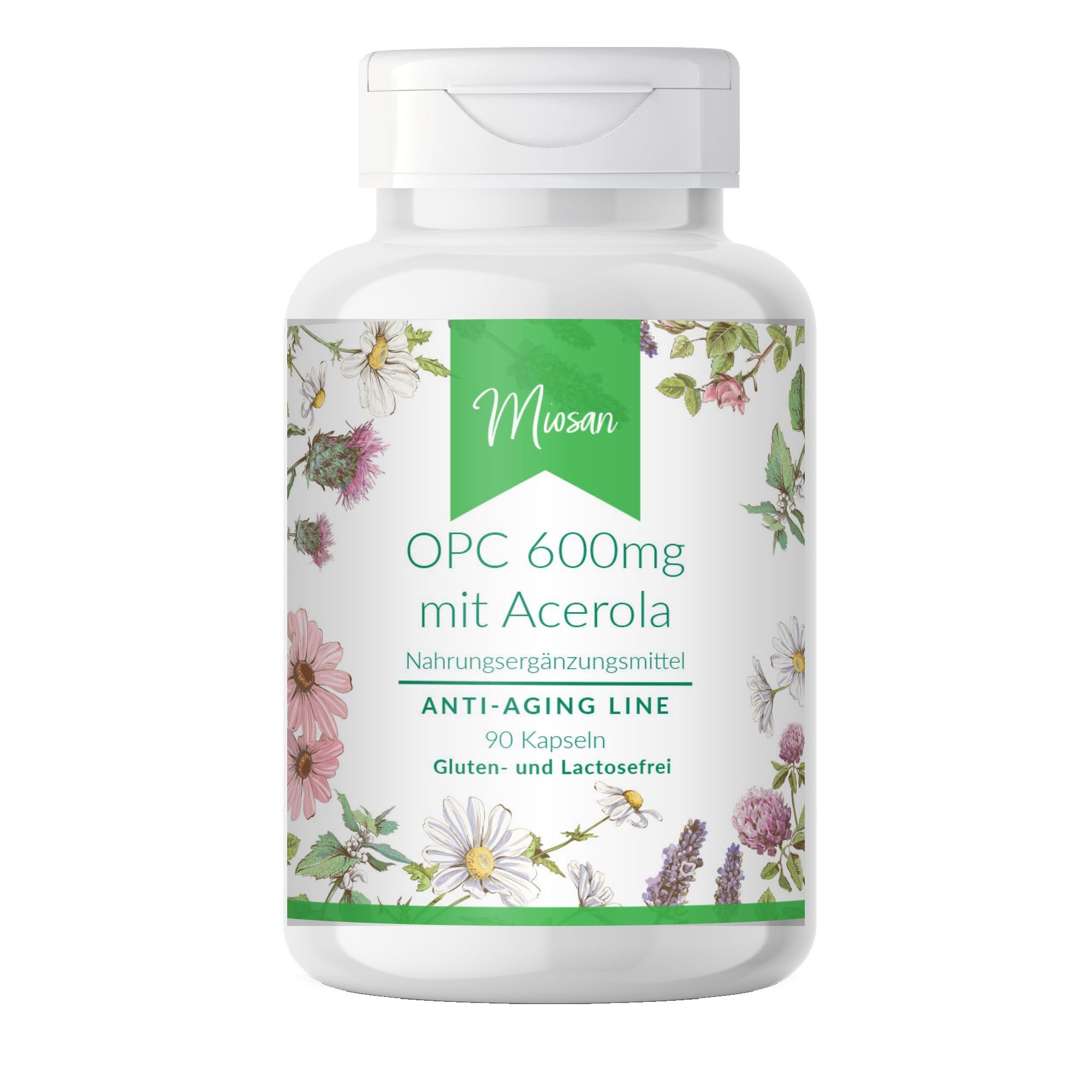 Miosan OPC 600mg + Acerola 90 St