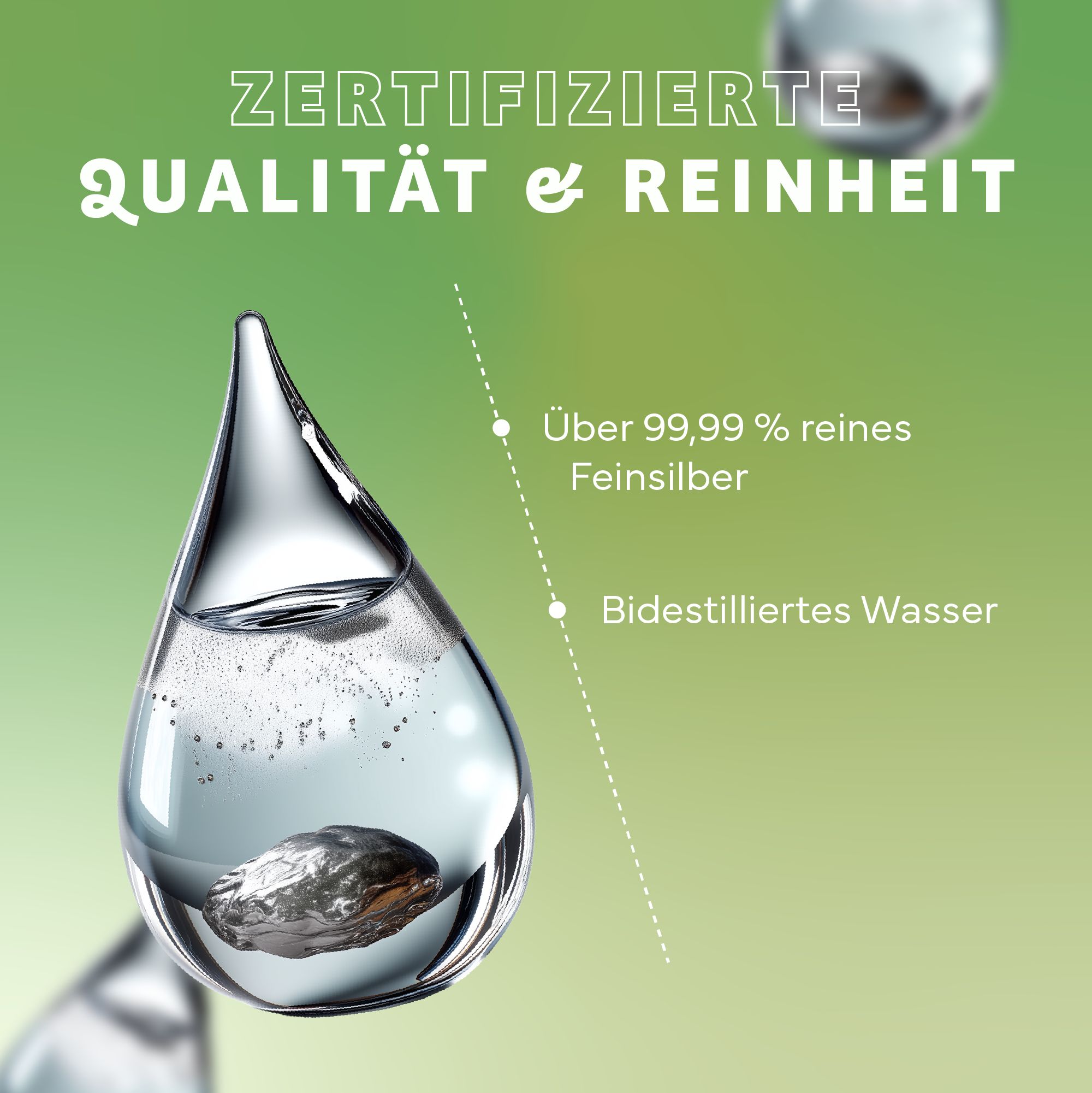 Echt Vital Kolloidales Silber 25 ppm