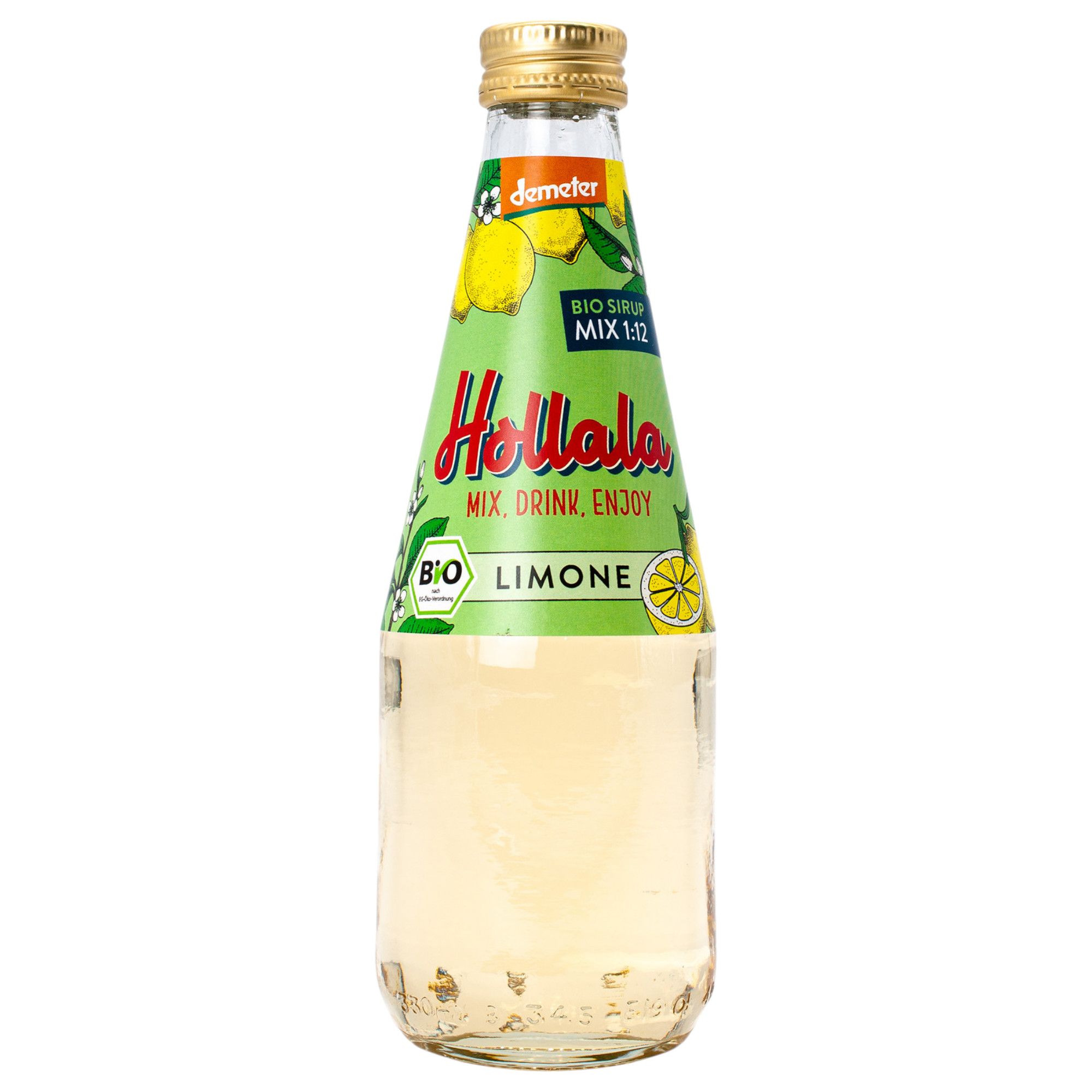 Hollala - Bio (Demeter) Sirup Limone 330 ml