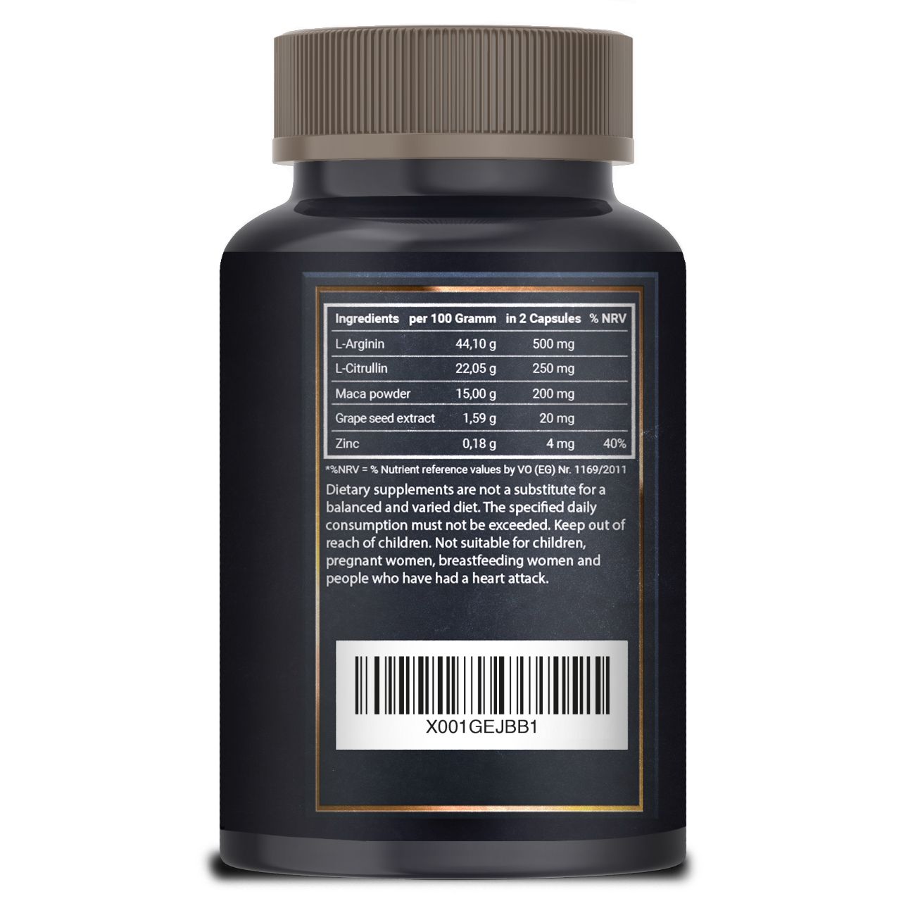 Adema Natural® | Only Alpha | Potenz Kapseln | Testosteron Booster für Männer