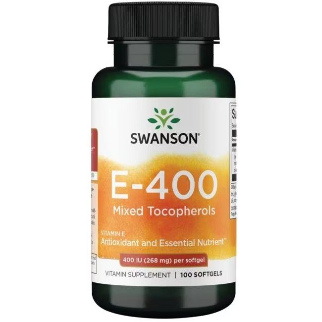 Swanson Vitamin E-400 Gemischte Tocopherole 100 Pc