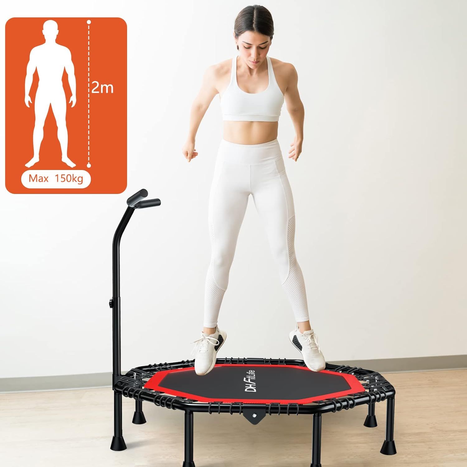 DH Fitlife klappbar Fitness Trampolin