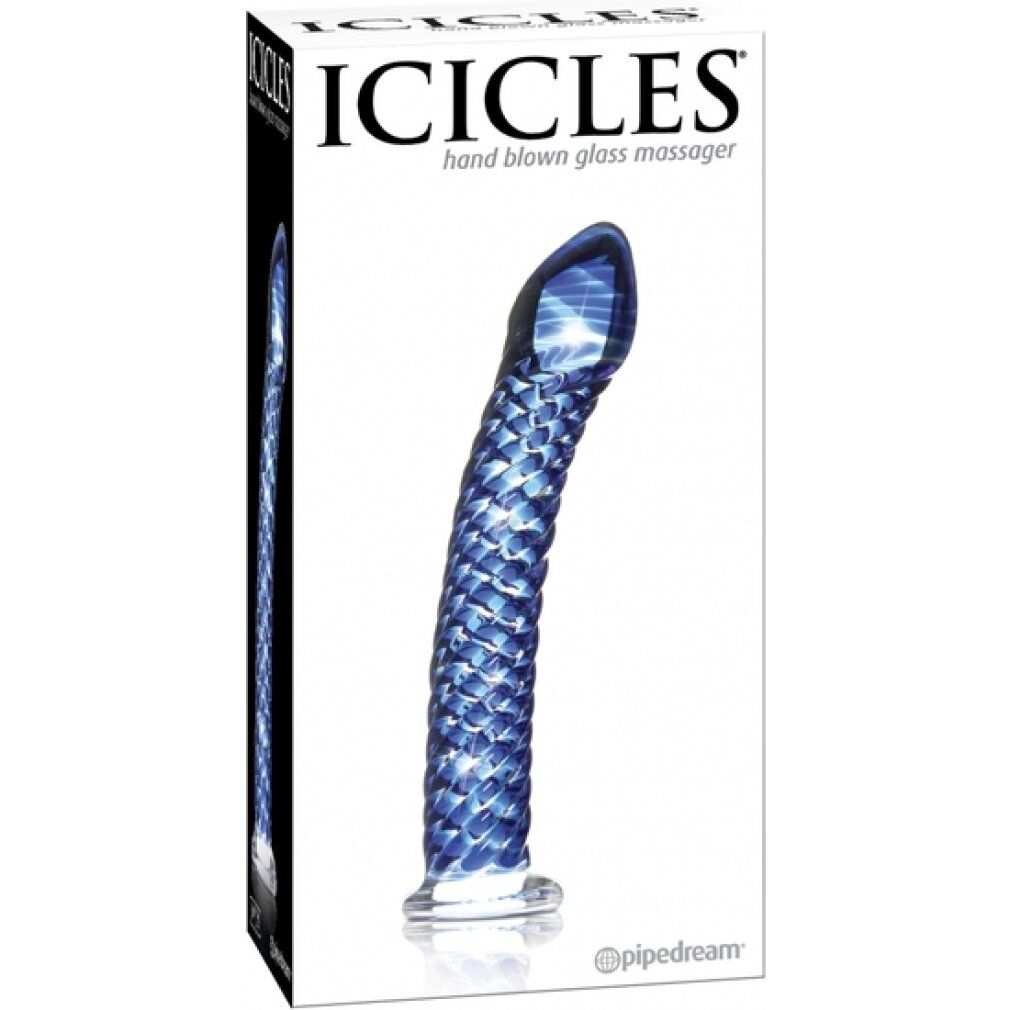 Glasdildo „No. 29“ | Heiß- und Kalt-Stimulation, antiallergen | Icicles