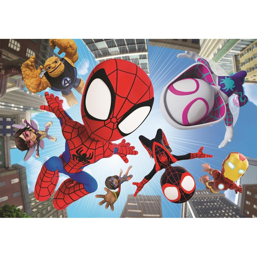 Spiderman Spidey 104-teiliges Maxi-Puzzle Clementoni