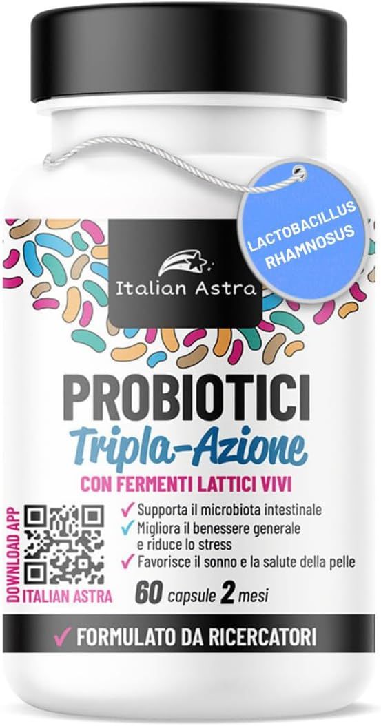 ITALIAN ASTRA Probiotici Tripla Azione trattamento 2 mesi