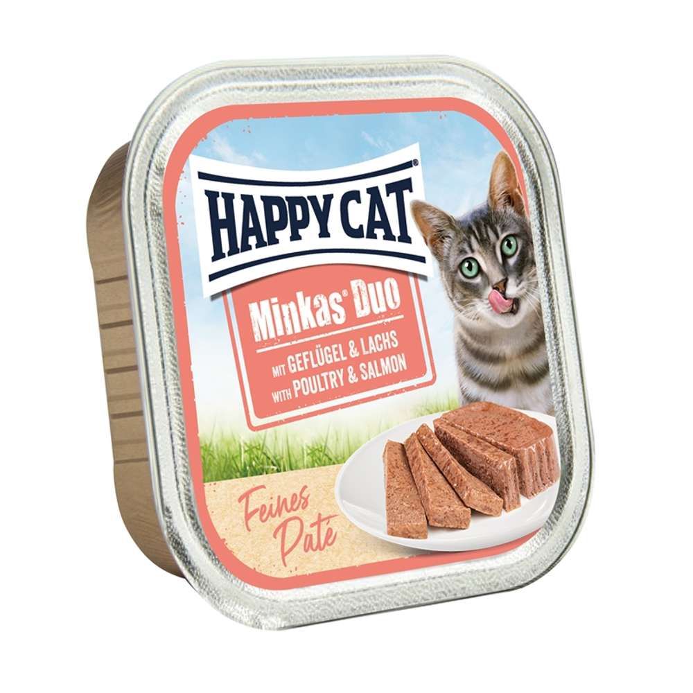 Happy Cat - Schale Minkas Duo Paté 1,6 kg