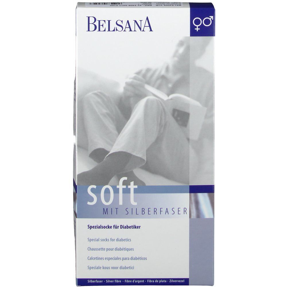 BELSANA soft Spezialsocke Gr. 36-38 Farbe beige