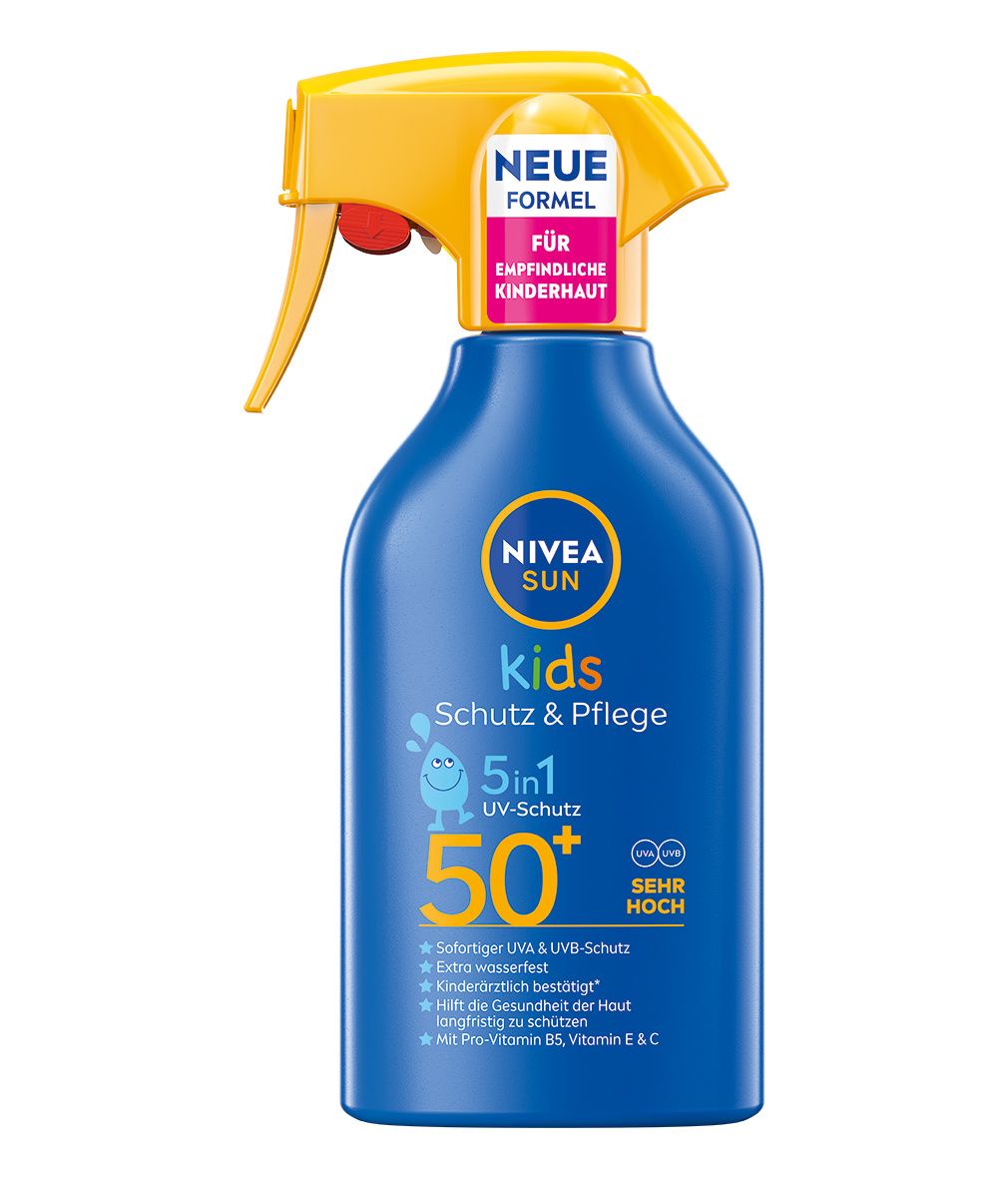 NIVEA SUN Kids Schutz & Pflege Sonnenspray LSF 50+