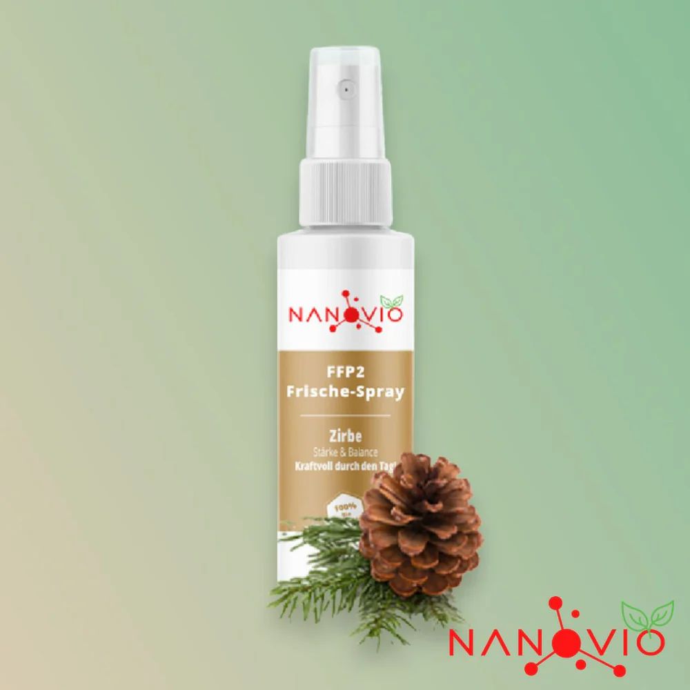 Nanovio Ffp2 Frische-Spray - Zirbe 50 ml Spray