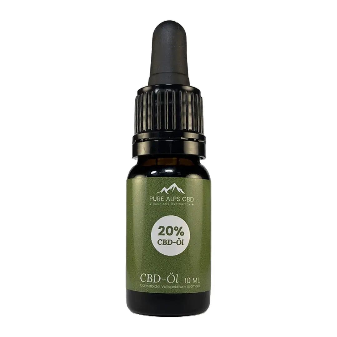 Pure Alps CBD Vollspektrum Öl Tropfen 5%