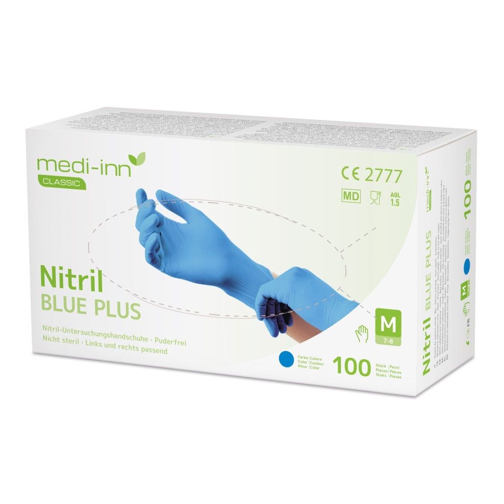 Medi-Inn Nitril blue plus Einmalhandschuhe