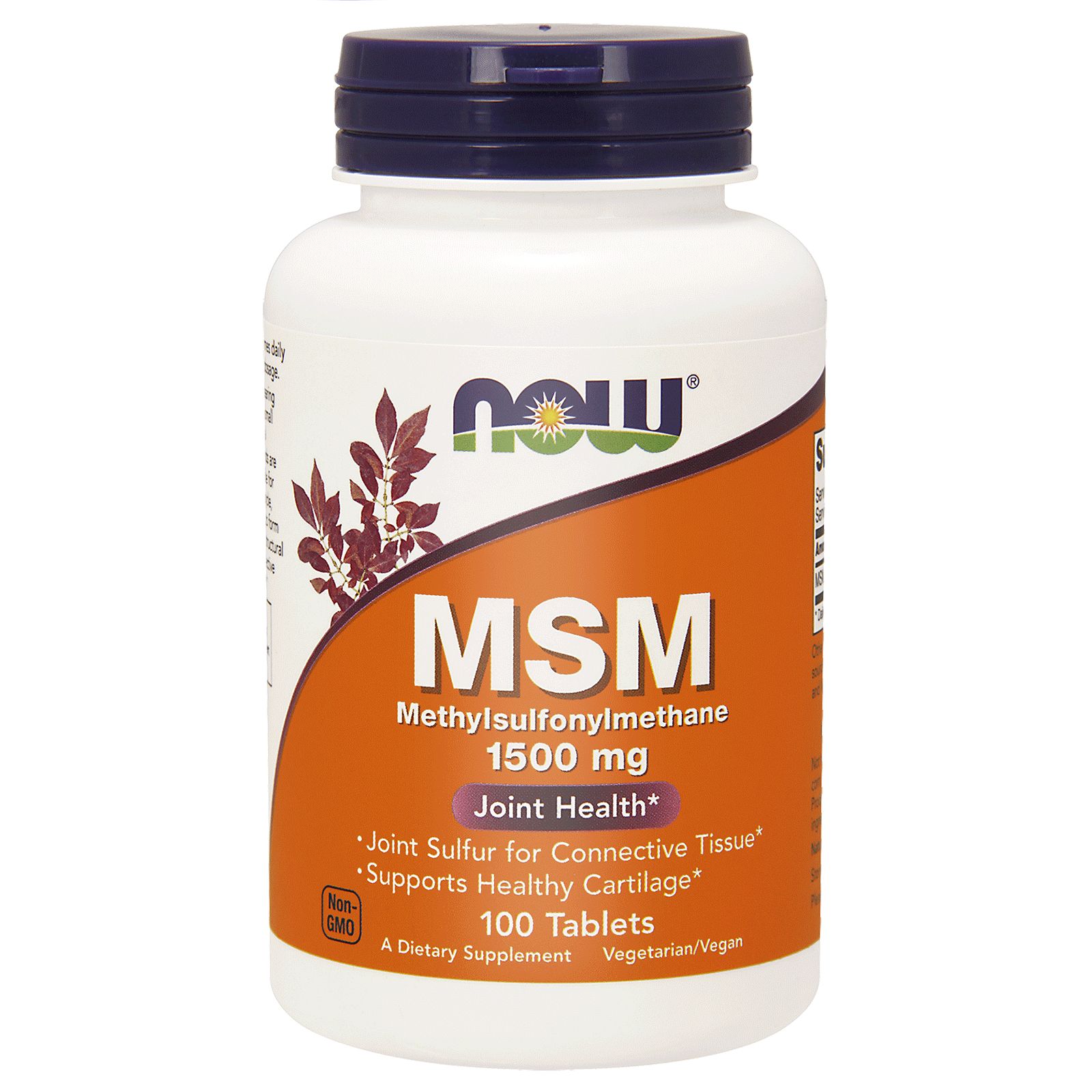 NOW Foods MSM (Methylsulfonylmethan) 200 St Tabletten
