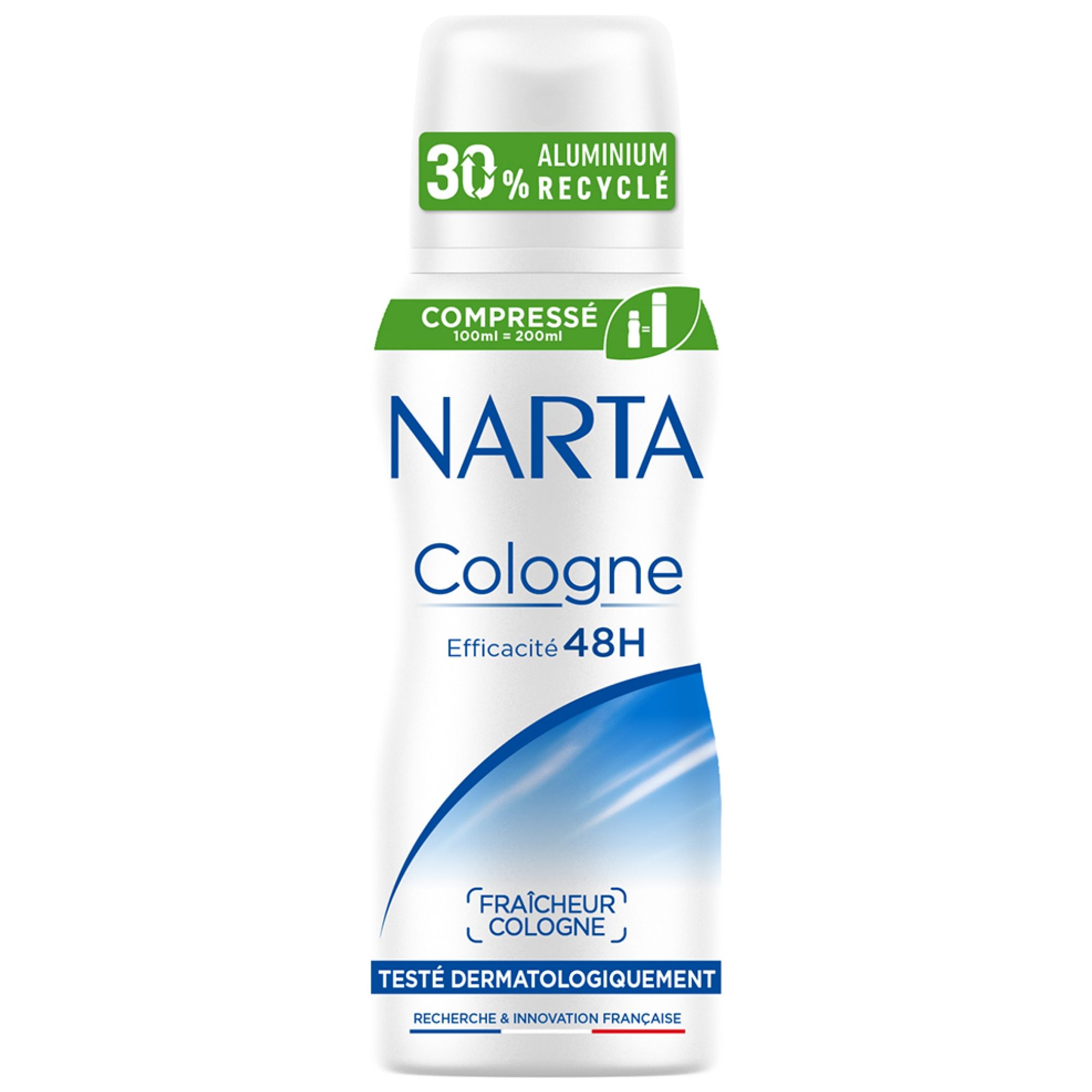 Narta Deodorant Cologne 48H Spray, 13x4,5x4,5 cm