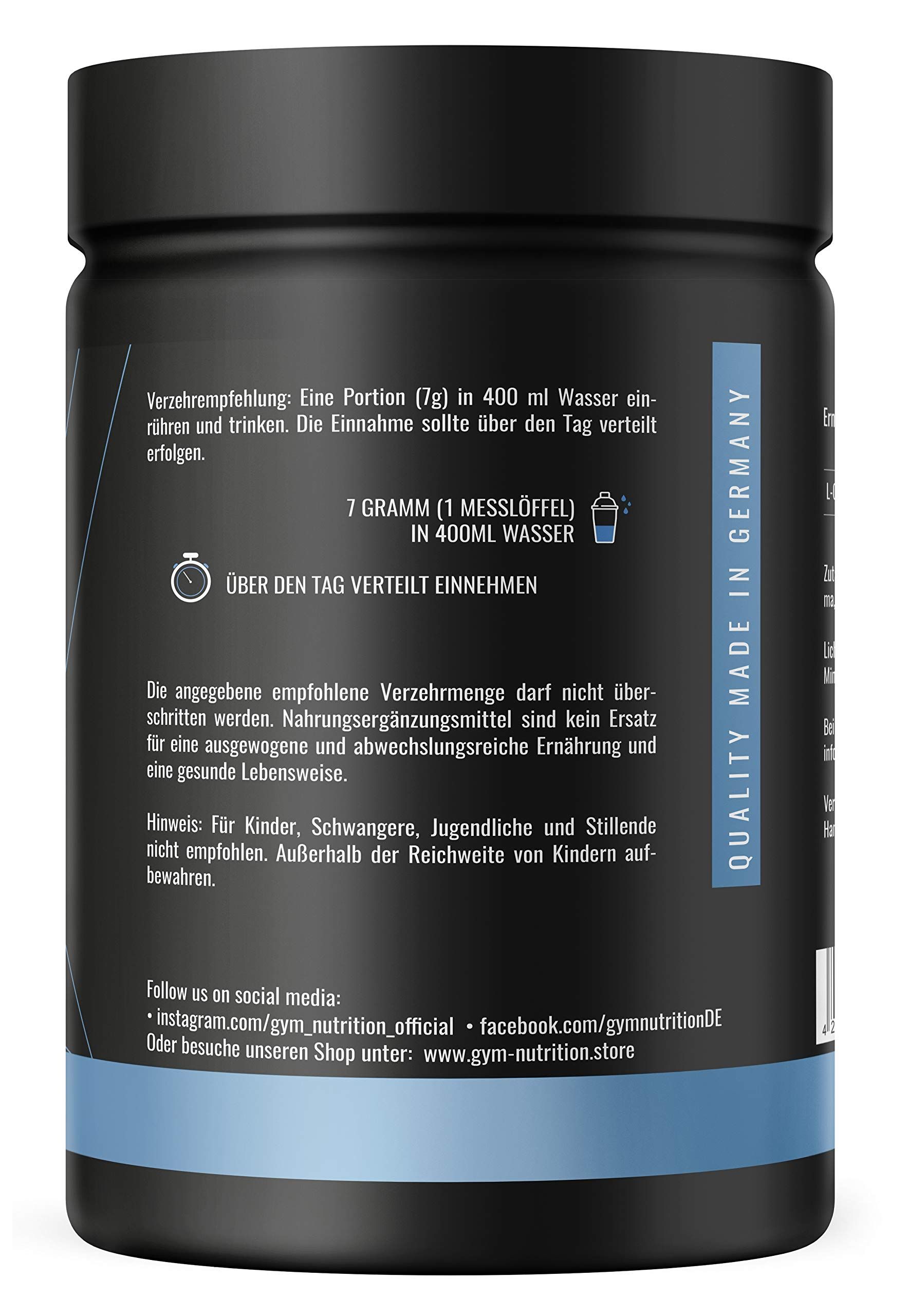 Gym Nutrition L-Glutamin Pulver Mango Maracuja