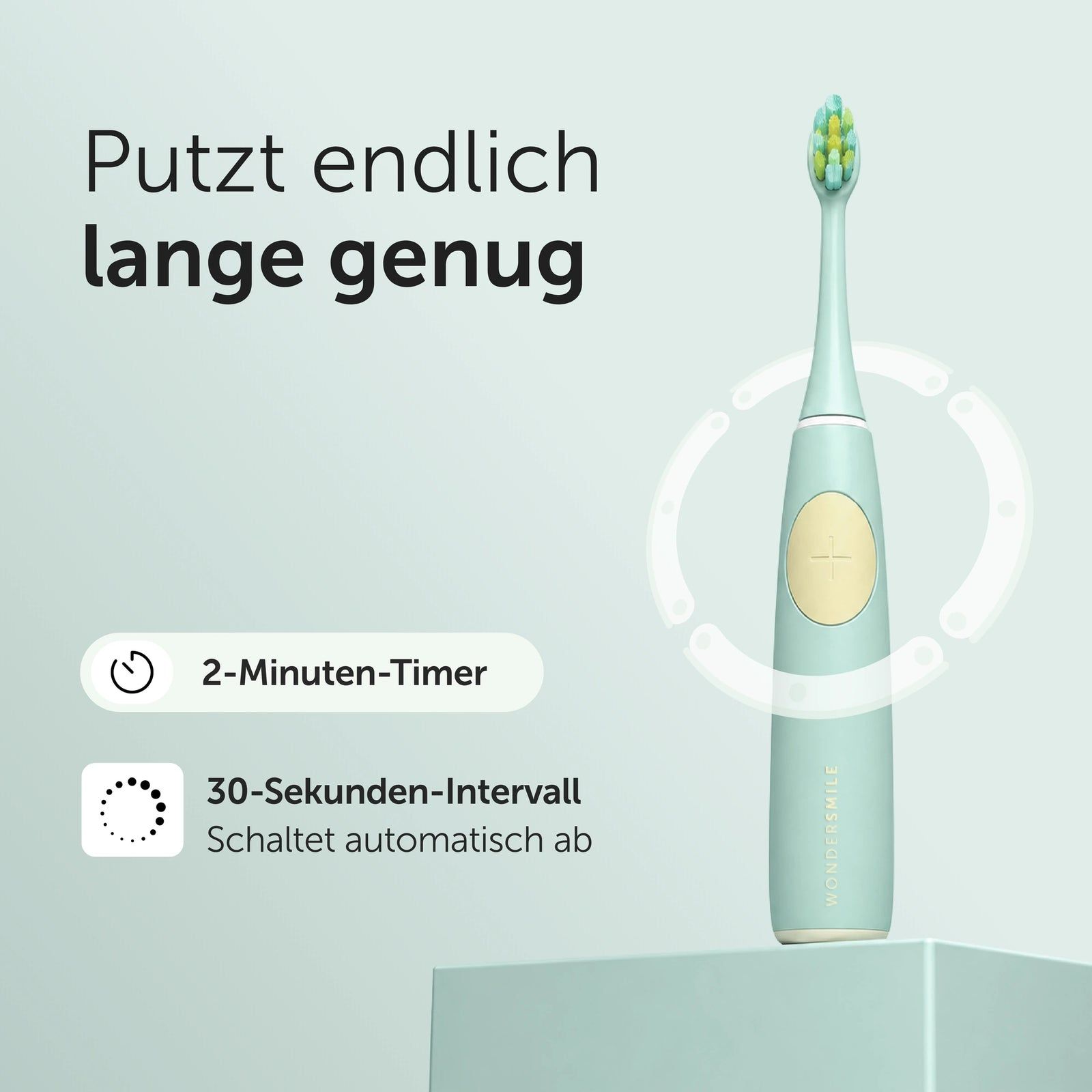 Wondersmile Kids Schallzahnbürste - Testsieger 2026 - elektrische Kinderzahnbürste ab 3 Jahren