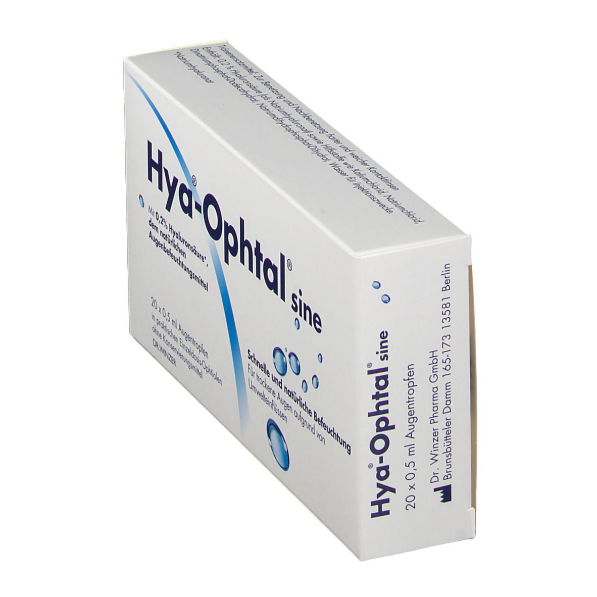 Hya®-Ophtal® sine