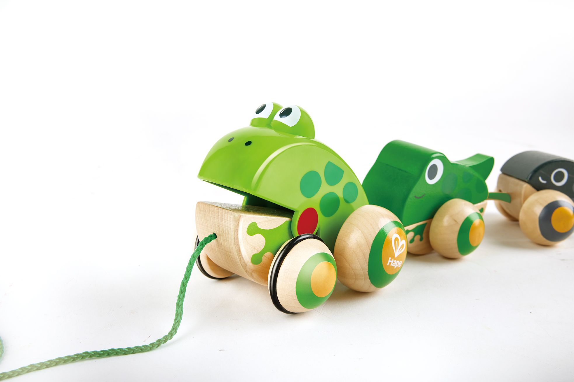 Hape Nachziehbare Frosch-Familie