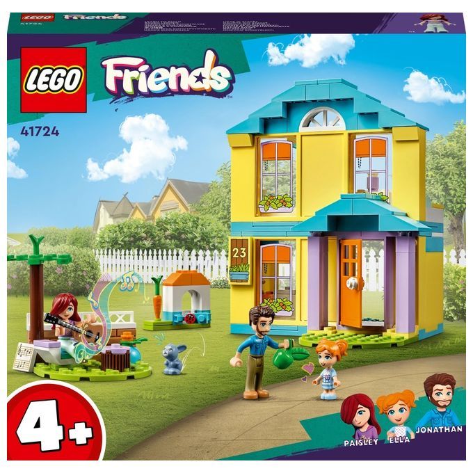 LEGO Friends 41724 La Casa di Paisley, Casa delle Bambole con Accessori, Giochi per Bambina e Bambi