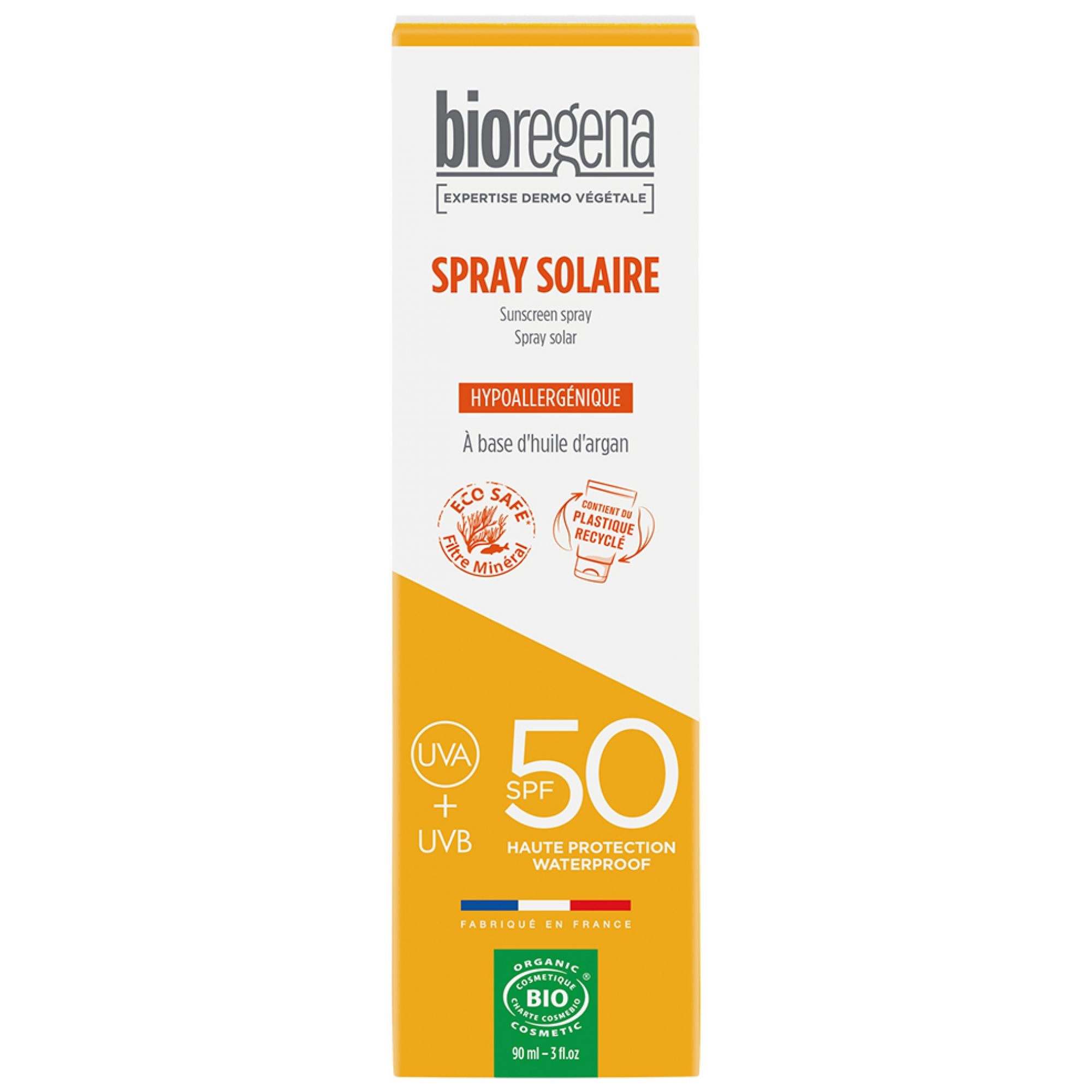 Bioregena Sonnenspray Spf50 Bio 5x4x18 cm