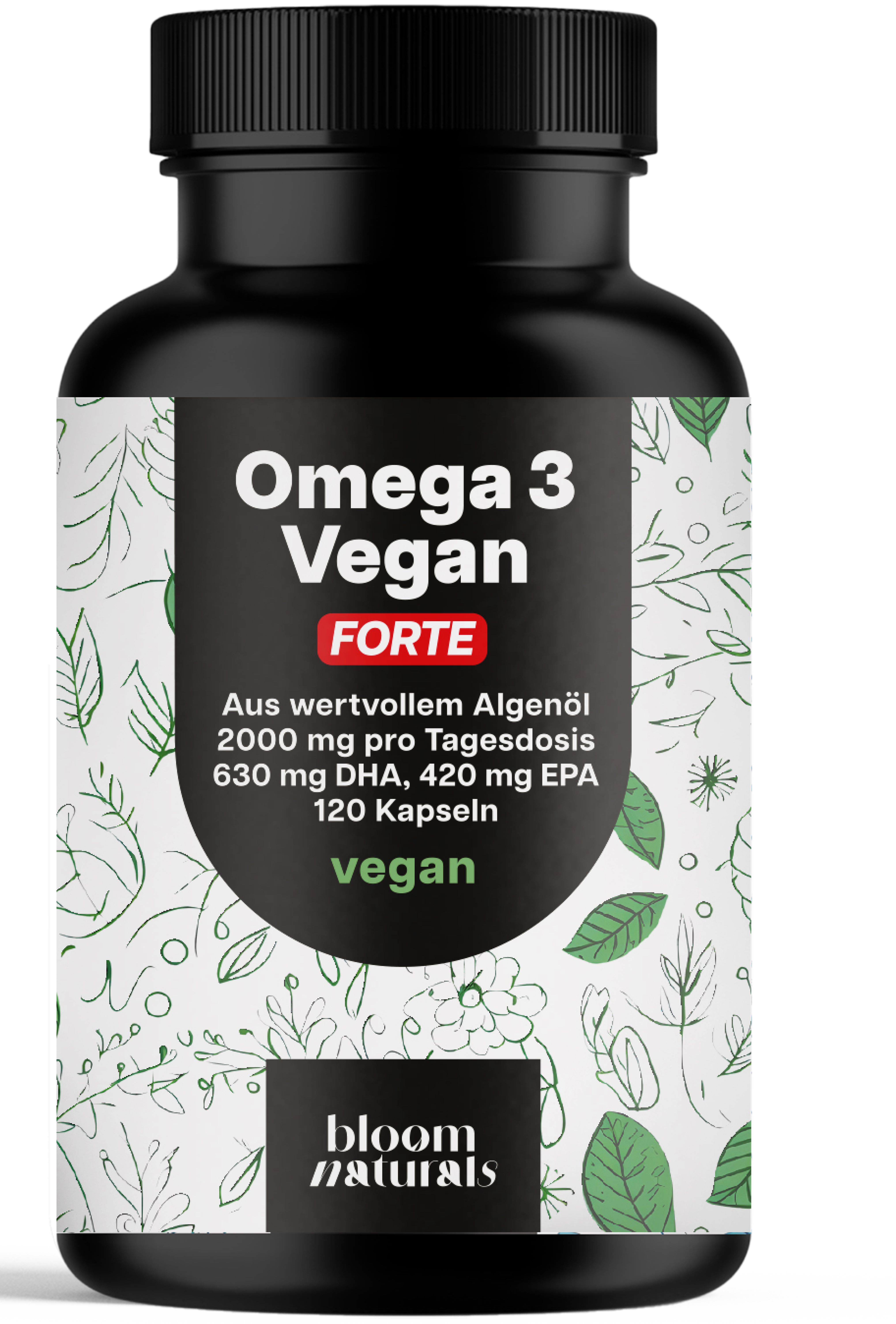 Bloom Naturals Omega 3 Kapseln