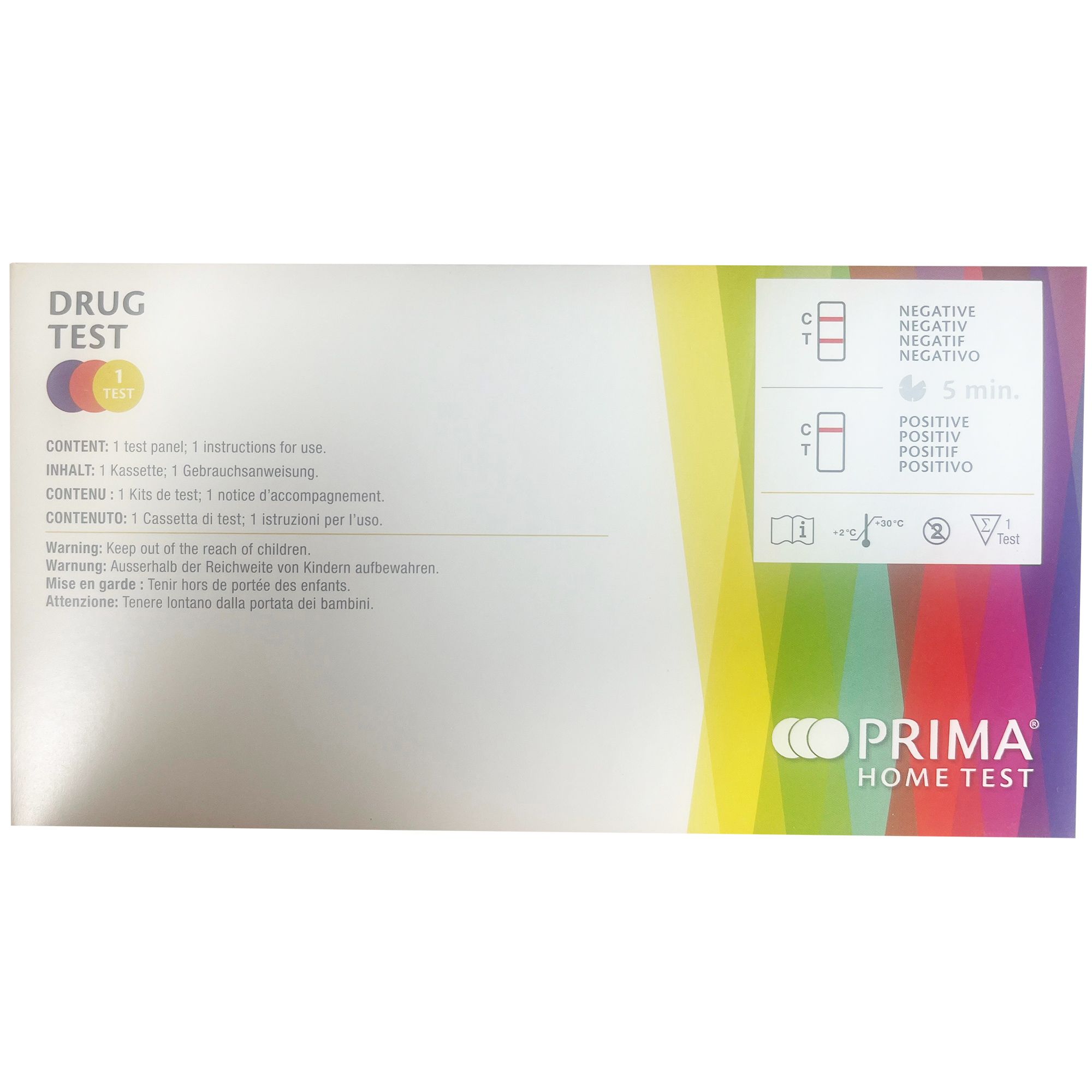 Prima | Drogen Home Test 1 St