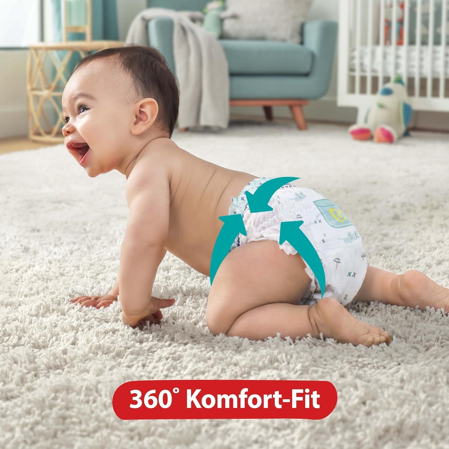 Pampers Baby Windeln Pants Größe 5 (12-17kg) Premium Protection