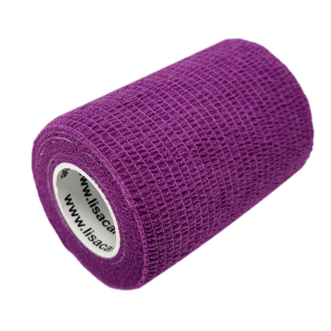 LisaCare selbsthaftende Bandage - Lila - 7,5cm x 4,5m