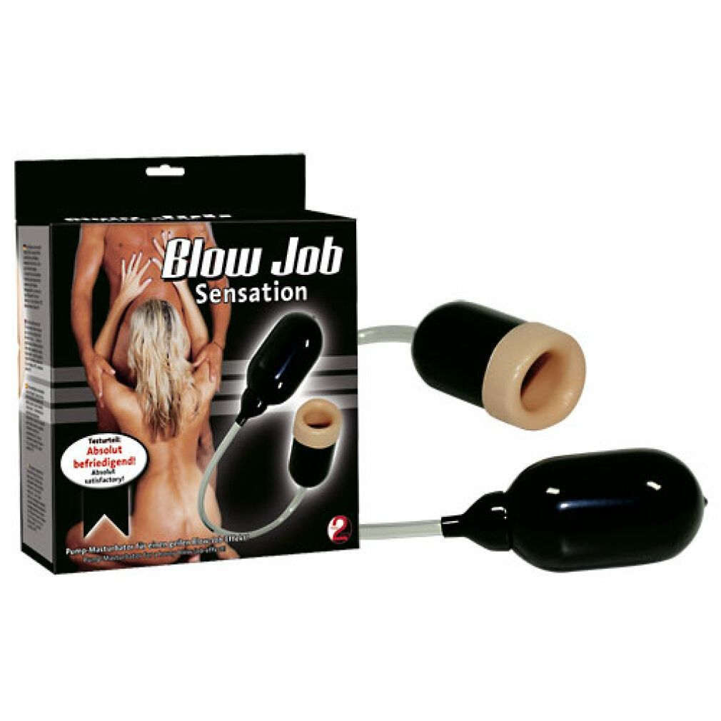 Masturbator "Sensation“ mit Pumpball und Noppen | You2Toys