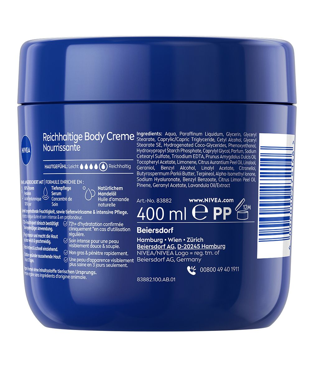 NIVEA Reichhaltige Body Creme