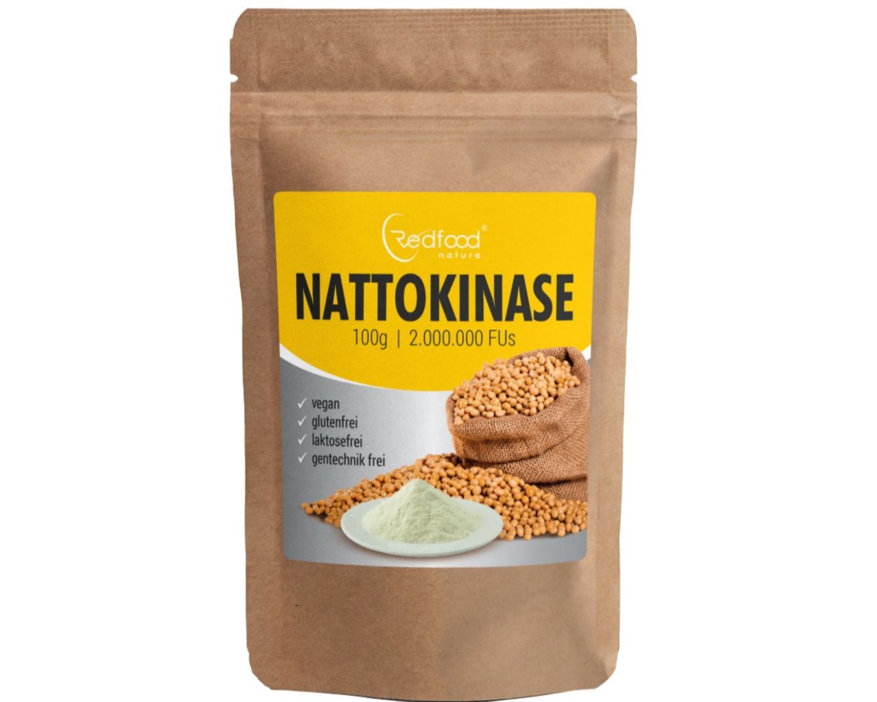 Redfood® Nattokinase Pulver 100g