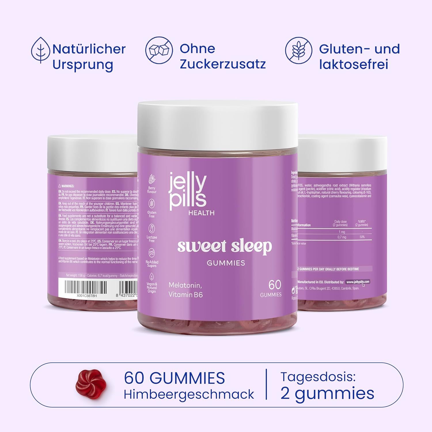 Jelly Pills Sweet Sleep Gummies