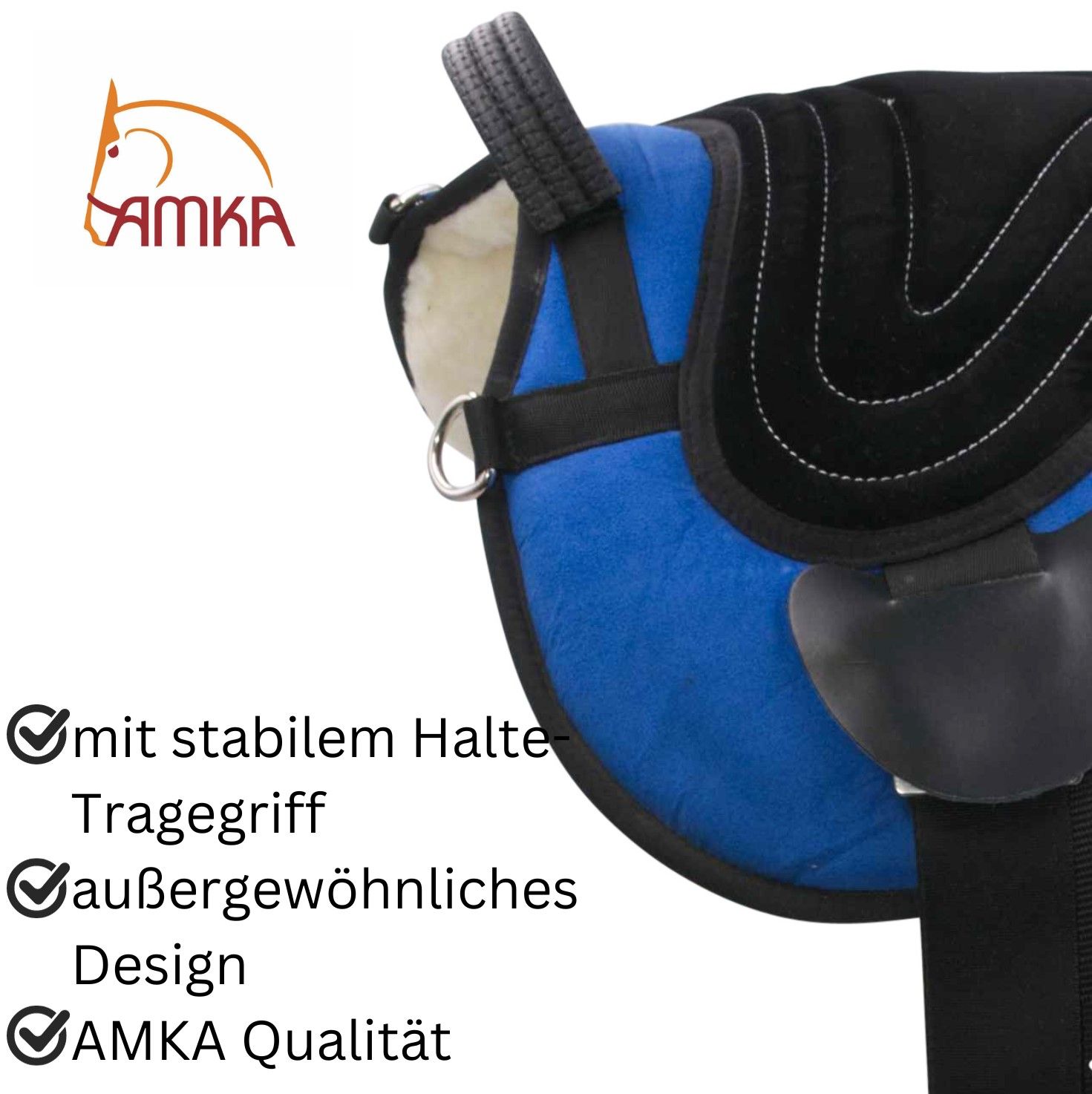 Amka Soft Seat Bareback Pad 1 St