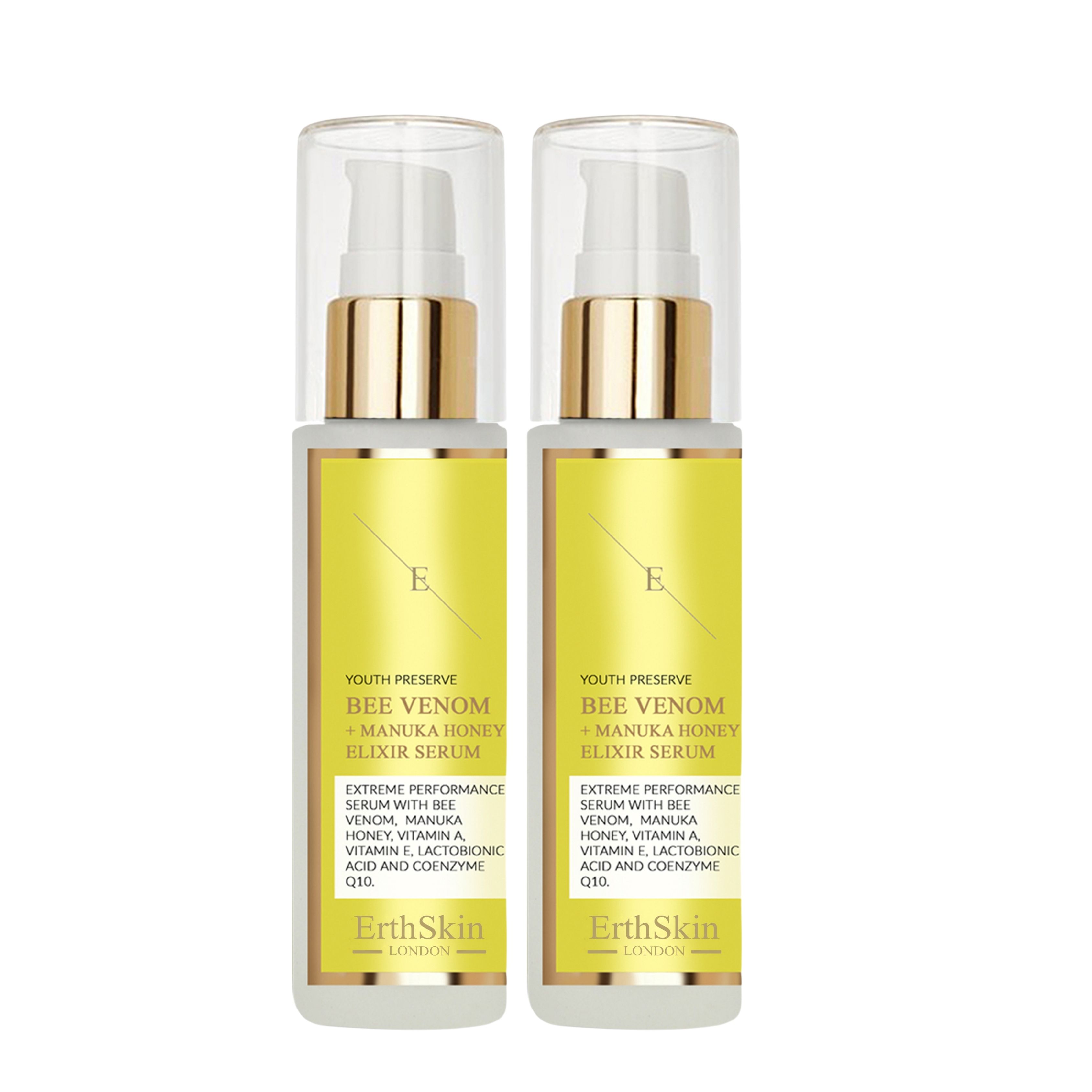 ErthSkin London  Bienengift + Manuka Honig Elixier Serum set