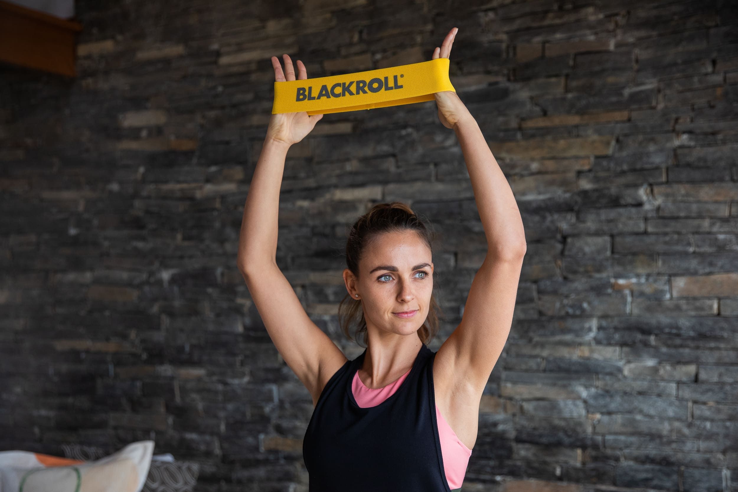 BLACKROLL Loop Band - yellow - Strength extra light