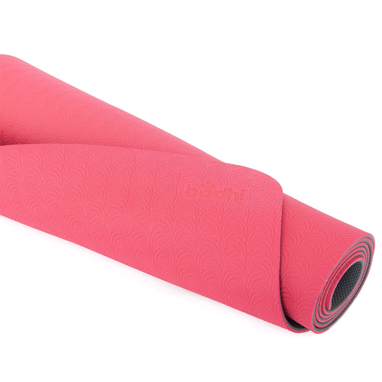 Yogamatte Lotus Pro LIGHT, TPE karminrot/anthrazit 943-R