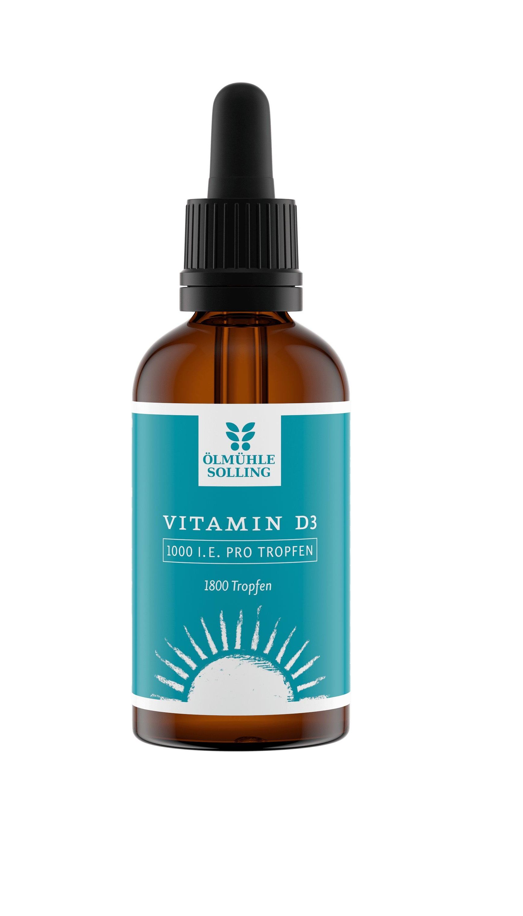 Ölmühle Solling Vitamin D3 Öl 50 ml Tropfen